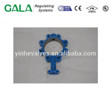 Butterfly valve bady stamping cast iron
